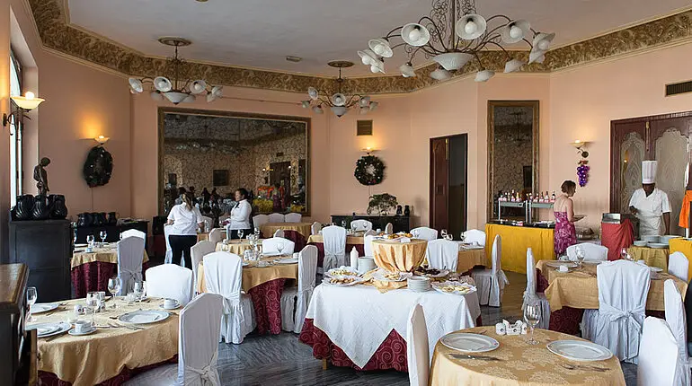 Restaurant im Hotel Casa Granda