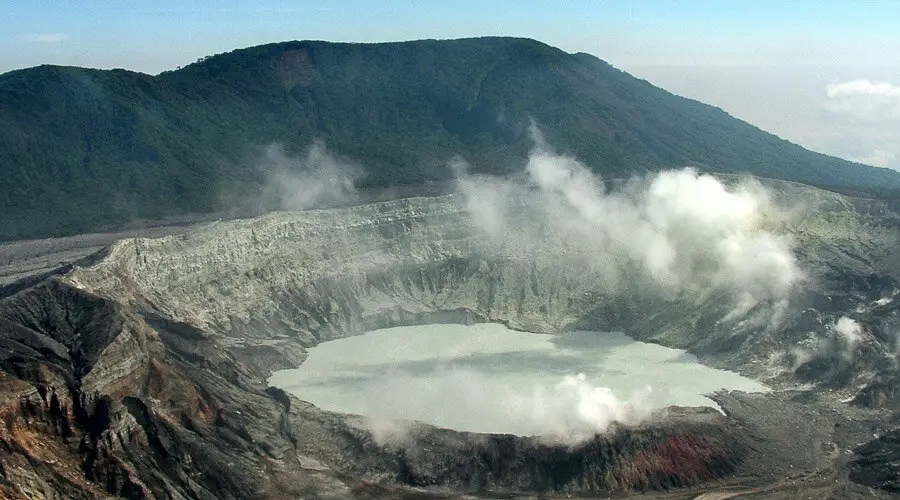 Krater des Poás Vulkans