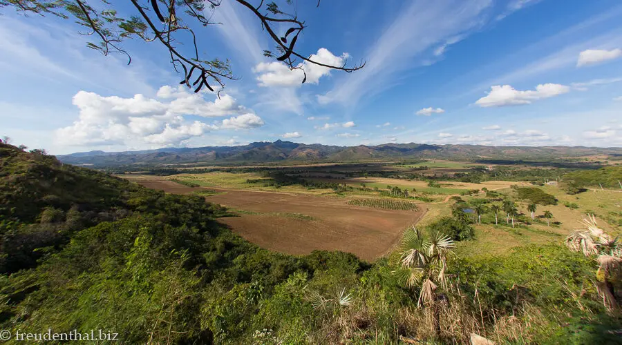 Blick auf das Valle de los Ingenios vom Mirador de la Loma del Puerto