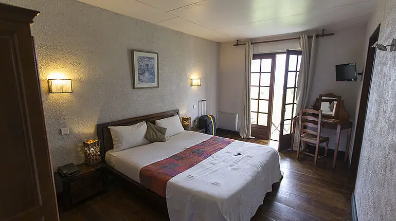 Zimmer im Hotel Les Geraniums