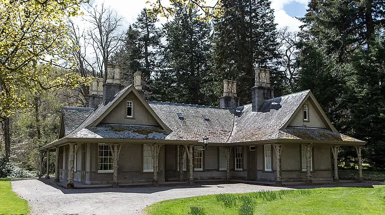 das Gartenhaus von Balmoral Castle