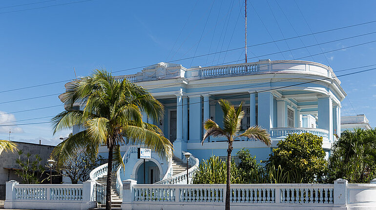 Kolonialhaus am Paseo del Prado von Cienfuegos