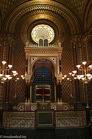 Altar der Spanischen Synagoge in Prag