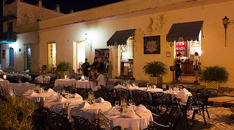 Aussenbereich Restaurante 1800 in Camagüey